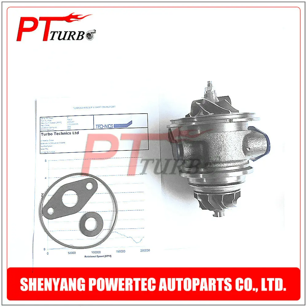 Turbo charger cartridge for Citroen C-Elysee C3 DS 3 Berlingo 1.6 HDI 75HP / 92HP FAP DV6ETED M - Core assembly CHRA 49373-02003 |