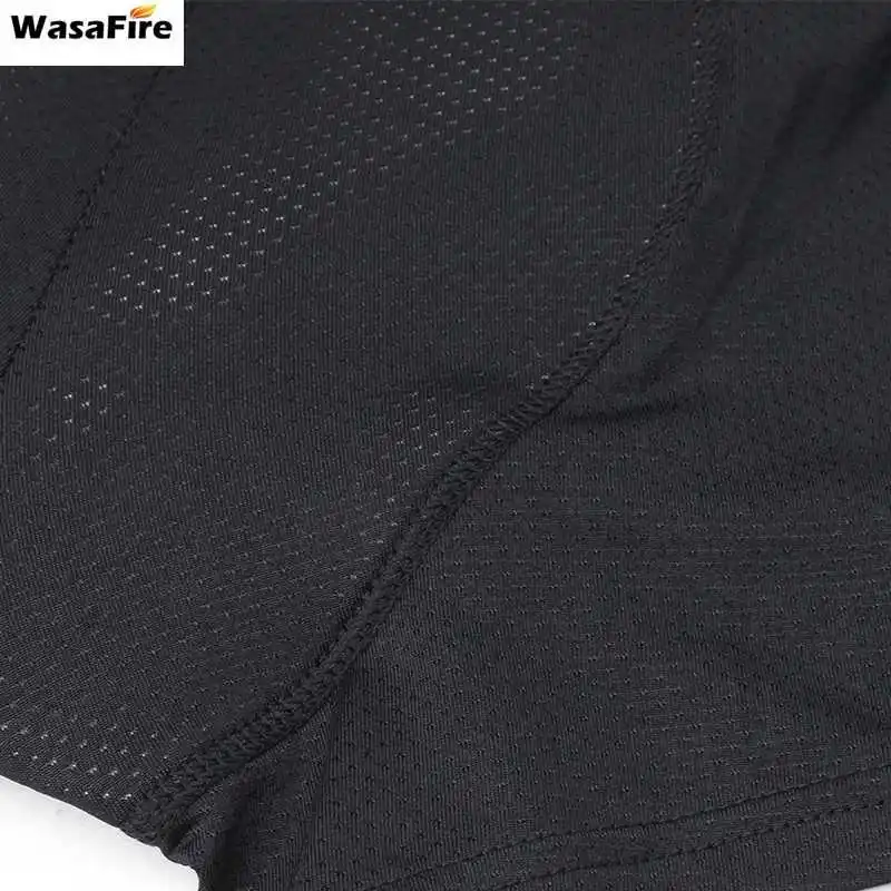 WasaFire, велосипедные шорты, мужские, дышащие, с 3D подкладкой, велосипедное нижнее белье, шорты для MTB, шоссейного велосипеда, кемпинга, велосипедного костюма, хлопковый материал