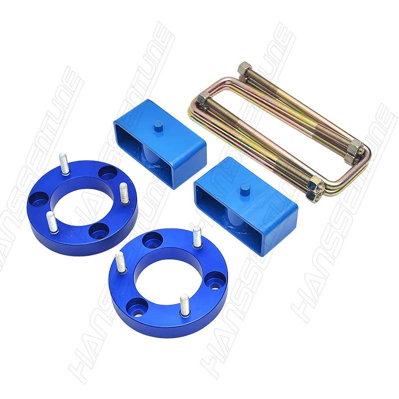 HANSSENTUNE 4x4 Accesorios 25mm Leveling Lift Block Kit Raise 2.5" Front+ 2" Rear for Triton ML MN 2005