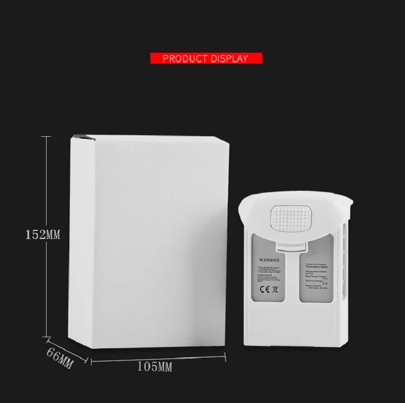 15,2 В 5870 мАч интеллектуальные запасной рейс LiPo Батарея запасная часть для DJI Phantom 4/расширенный/4Pro FPV квадрокоптер Радиоуправляемый Дрон