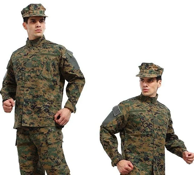 Военная Униформа США ACU, армейская форма, хлопок, полиэстер, Мужская военная форма, набор, Тактический Костюм, военная форма