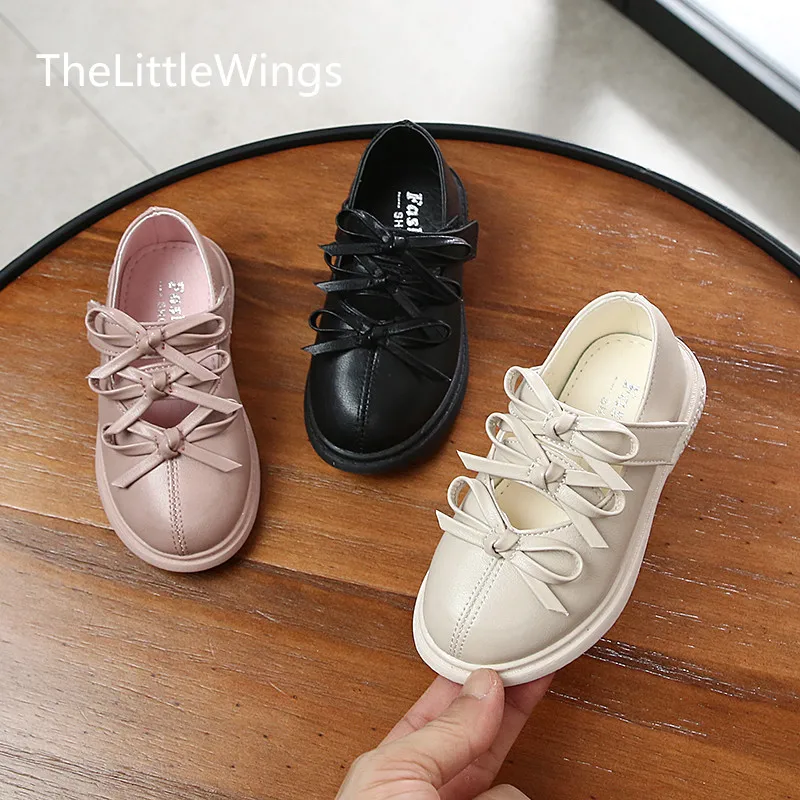 

Girl Roman Shoes Autumn 2019 Korean Version Girl Princess Shoes Soft-soled bowknot Casual Shoes 1-3 Years Old