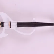 Белый 4/4 4 строка электрическая акустическая скрипка 2