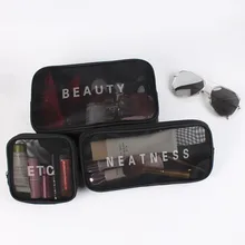 Women Travel Cosmetic Bag Casual Zipper Make Up Transparent Makeup Case Organizer Storage Pouch Toiletry Beauty Wash Kit Bags women travel cosmetic bag fashion diamond lattice zipper make up bag wash kit bags makeup organizer storage beauty toiletry case