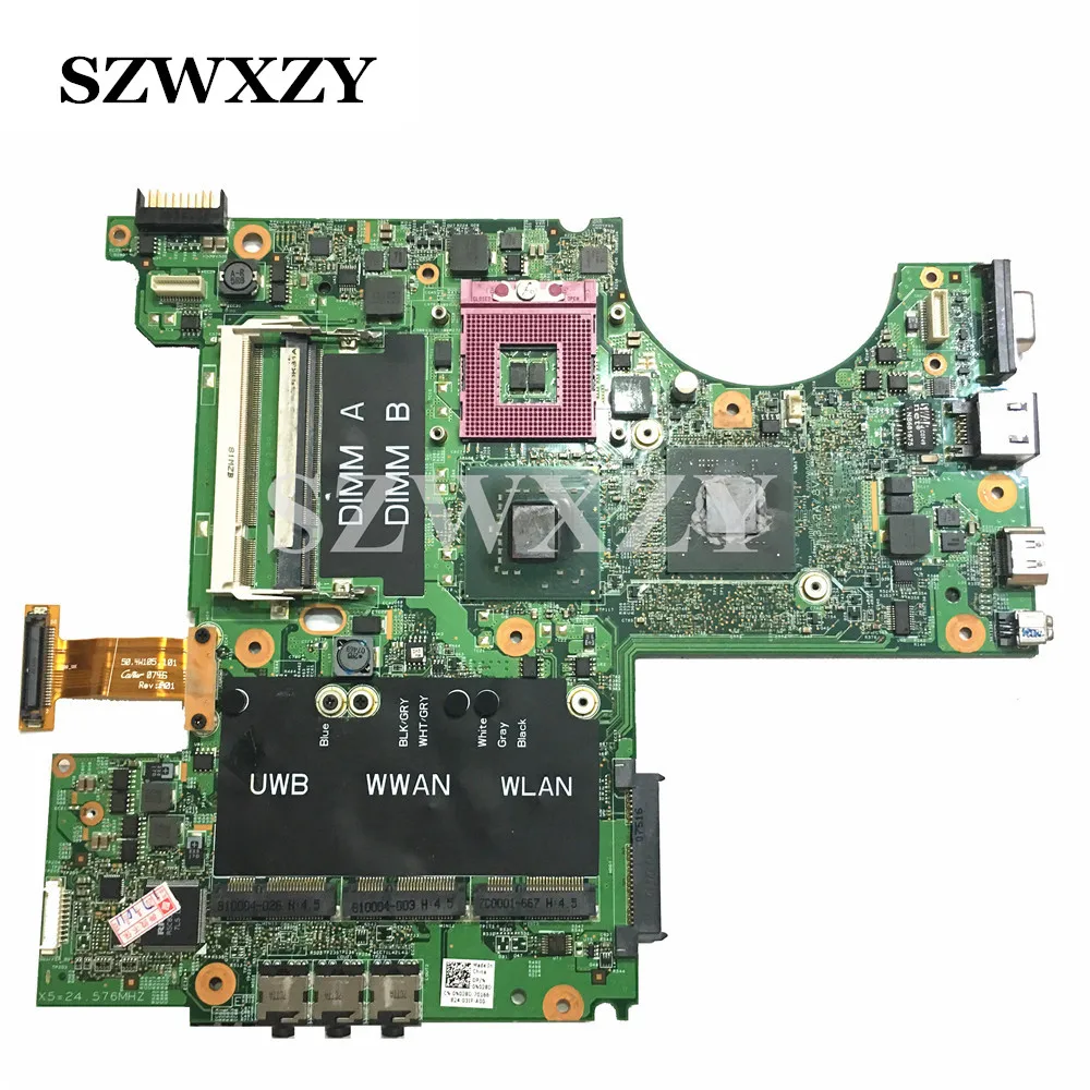 N028D материнская плата для ноутбука DELL XPS серии M1530 CN-0N028D DDR2 полностью
