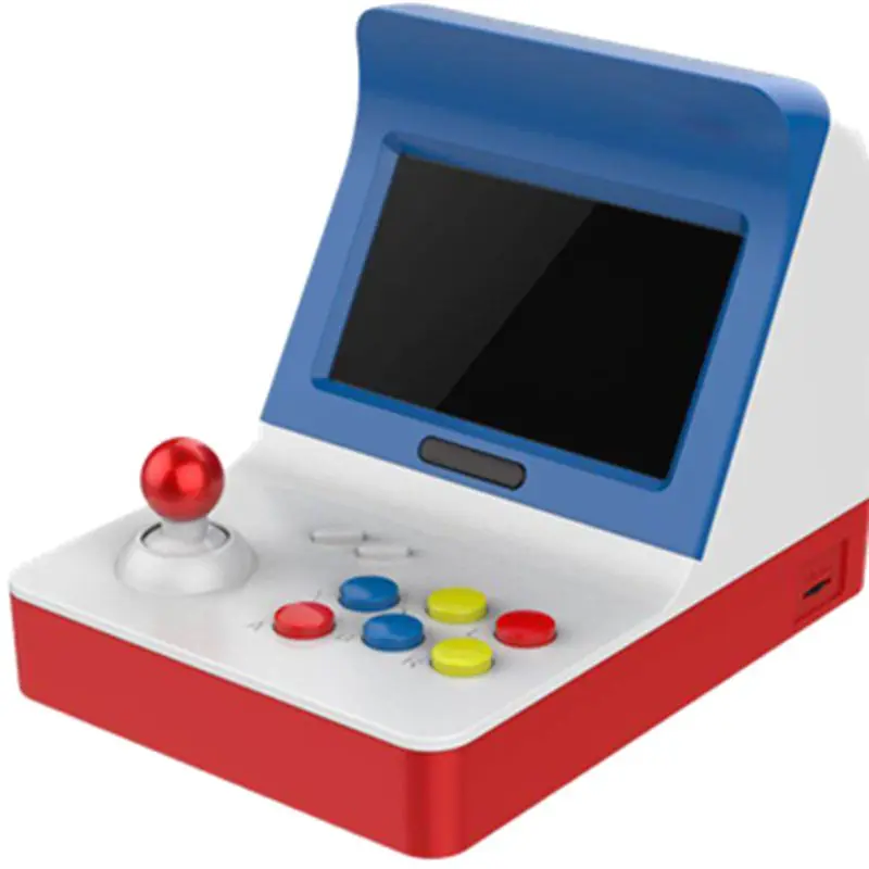 

Retro Portable Mini Handheld Arcade Double Game Console 64bit 4.3 inch 16GB built-in 3000 Games