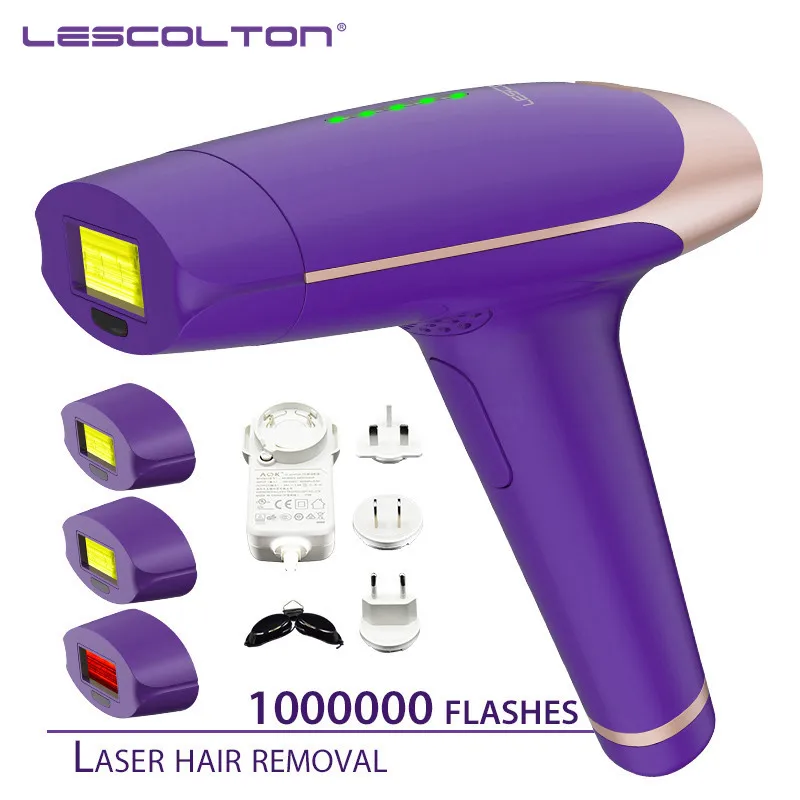 Лазерный эпилятор Lescolton IPL 3 в 1 устройство для перманентного удаления волос