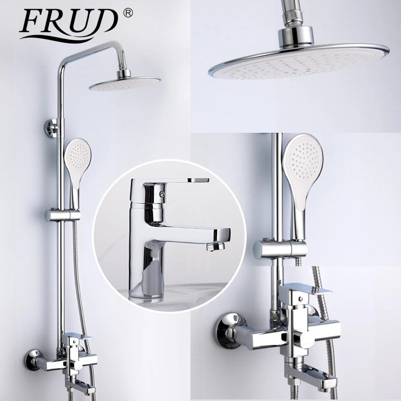 Смеситель для душа FRUD смеситель ванной комнаты с ручной насадкой набор