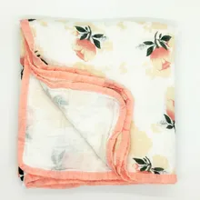 Buy Four Layer 100% Cotton Muslin Blanket Newborn Baby Swaddling Super Comfy Bedding Blankets Swaddle Wrap Babies Muslin Blanket Free Shipping