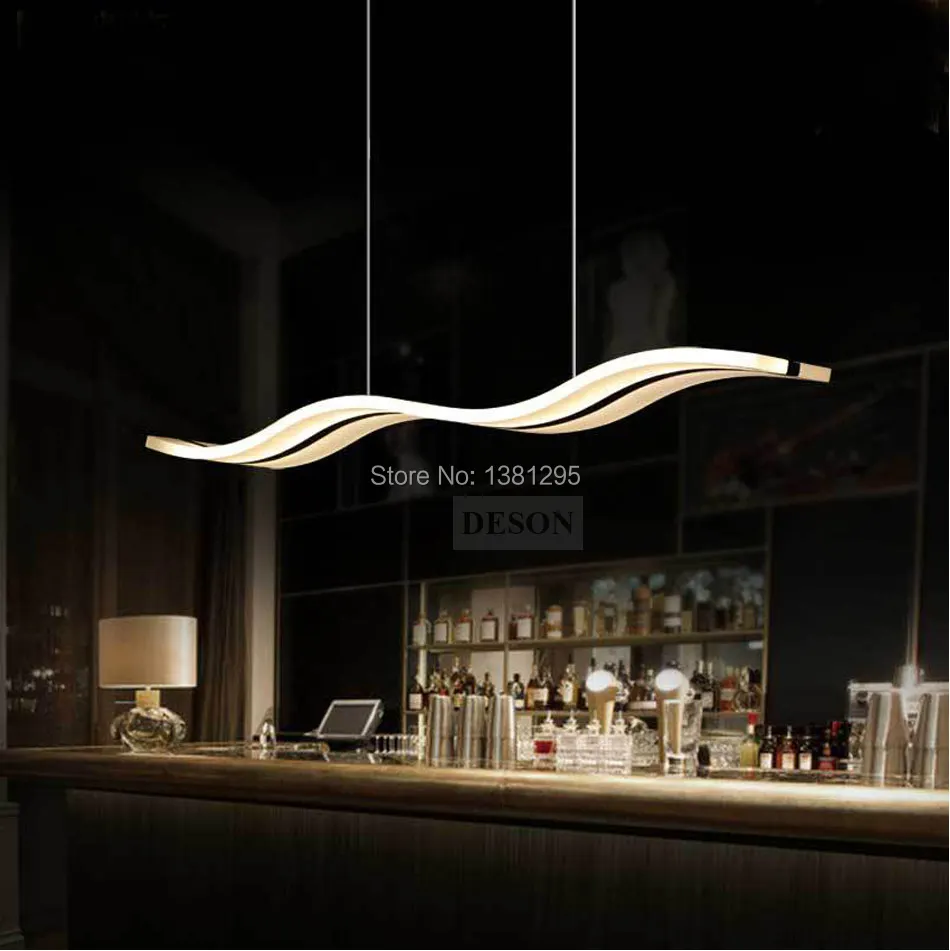 Aliexpress.com: koop led hanglampen moderne ontwerp keuken acryl ...
