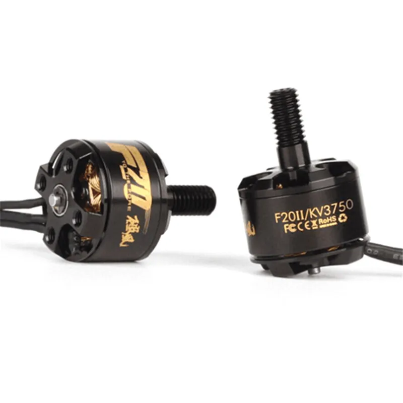 4 шт./партия T-Motor F20II F20 II 1408 2800 3250 3750KV 2 S-4 S бесщеточный двигатель для 130 140 150 RC игрушки Мультикоптер против T-Motor F40Pro