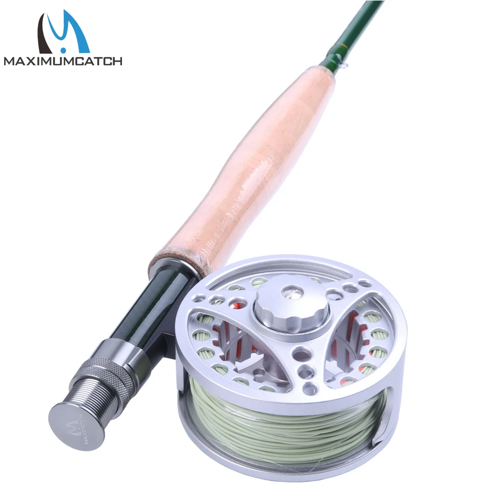 Maximumcatch 9FT 5WT Fly Rod And Reel Combo Fly Fishing Rod & Pre