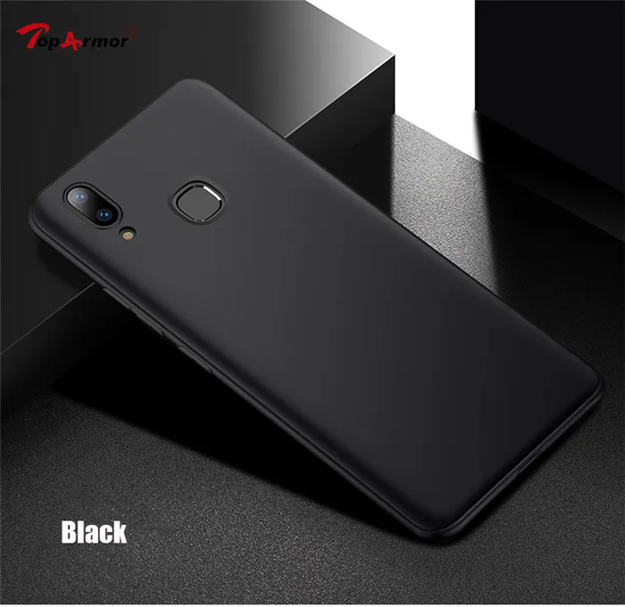 Матовый Мягкий ТПУ силиконовый матовый чехол для Vivo X9 s X20 Plus X21 i X23 NEX Y51 Y53 Y55 Y67 Y69 Y75