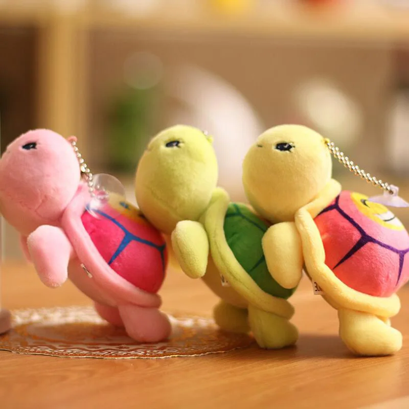 

Plush Toys Cute Expressions Turtles Dolls Plush Animals Turtle Pendant Car Bags Pendant Decoration Plush Toys Children's Gifts
