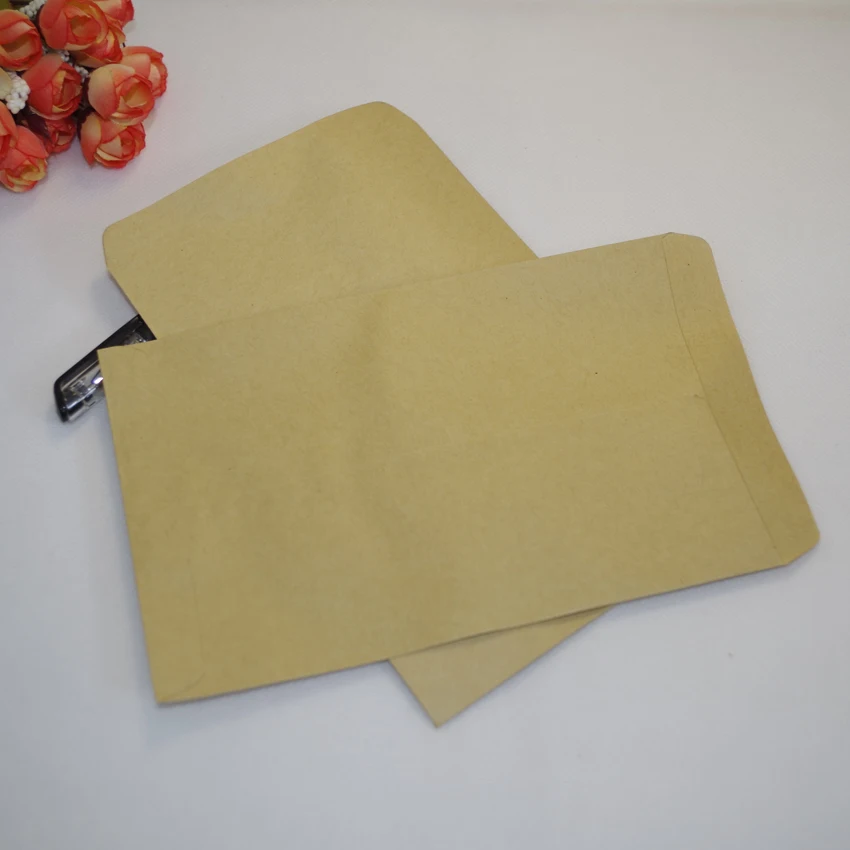 6x10/9x11/10x16/12x18 см крафт-бумага, коричневые мешки, изолирующий упаковочный мешочек/защитный, вертикальный конверт, 100 шт в/