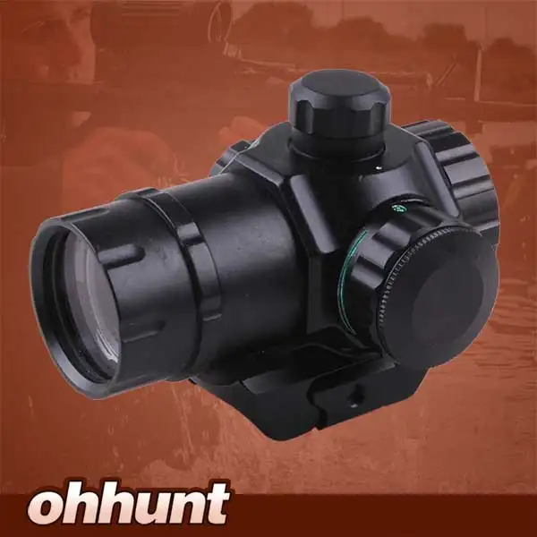 

Ohhunt Tactical Hunting Parallax Free 1X21 Dual Illuminated Micro Red Green Dot Reflex Sight Scope With Weaver Picatinny Mount