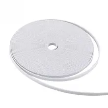 Open Timing Belt Synchronous Belt Width 6mm PU with Steel Core Printer Accessory For CNC 3D Printer 10M White pu timing belt coated with apl two types