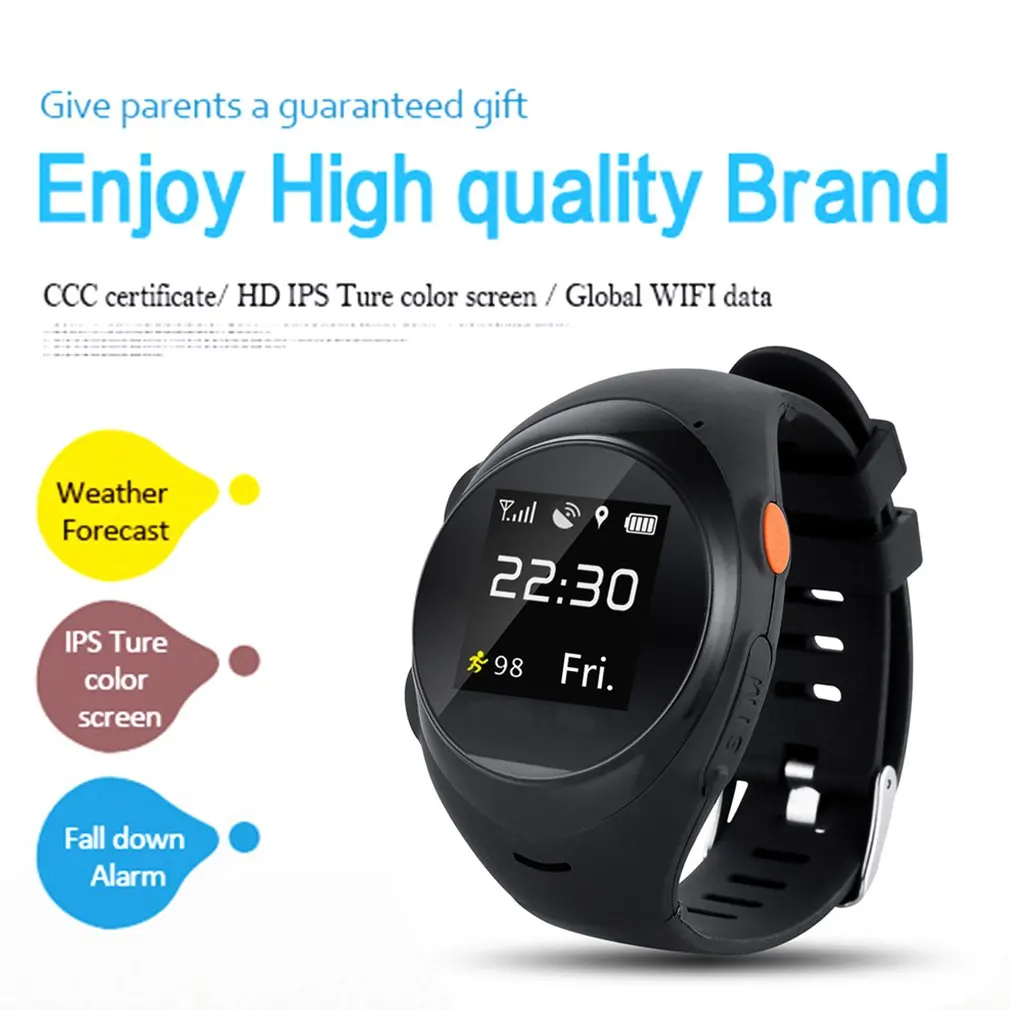 

X83 GPS Positioning Smart Watch For Children SOS Emergency Alarm Watch 1.2 Inch Screen Baby Safe Watch For Android IOS Phone