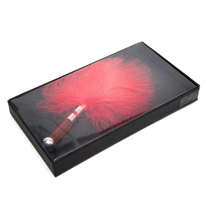 БДСМ Палка для клитора палочка хлыст перо Flogger секс игрушка связывание раб