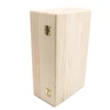 Log Color Scotch Pine Rectangular Storage Box Flip Solid Wood Gift Box Handmade Craft Jewelry Case Home Storage Organization ► Photo 1/6
