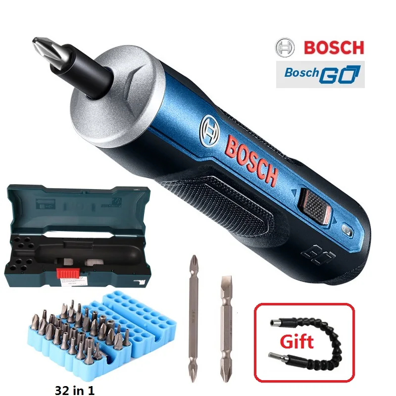 Online BOSCH GEHEN Mini Elektrische Schraubendreher 3,6 V lithium ionen Batterie Wiederaufladbare Cordless Power Drill mit bohrer kits set