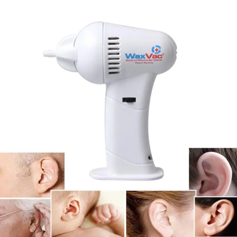 Ear Care Safe Electric Ear Cleaning Cleaner Cordless Device Dig Ear