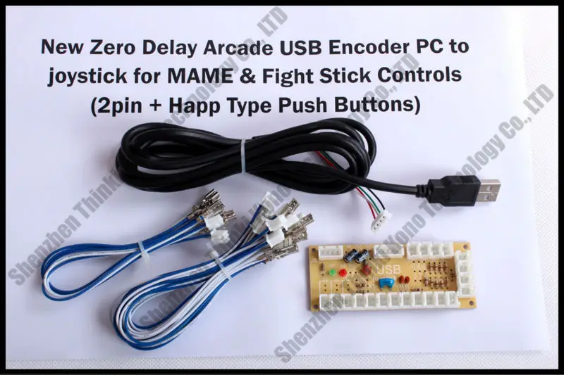 setting joystick usb Encoder New Arcade to Delay Reyann USB Brand PC Zero