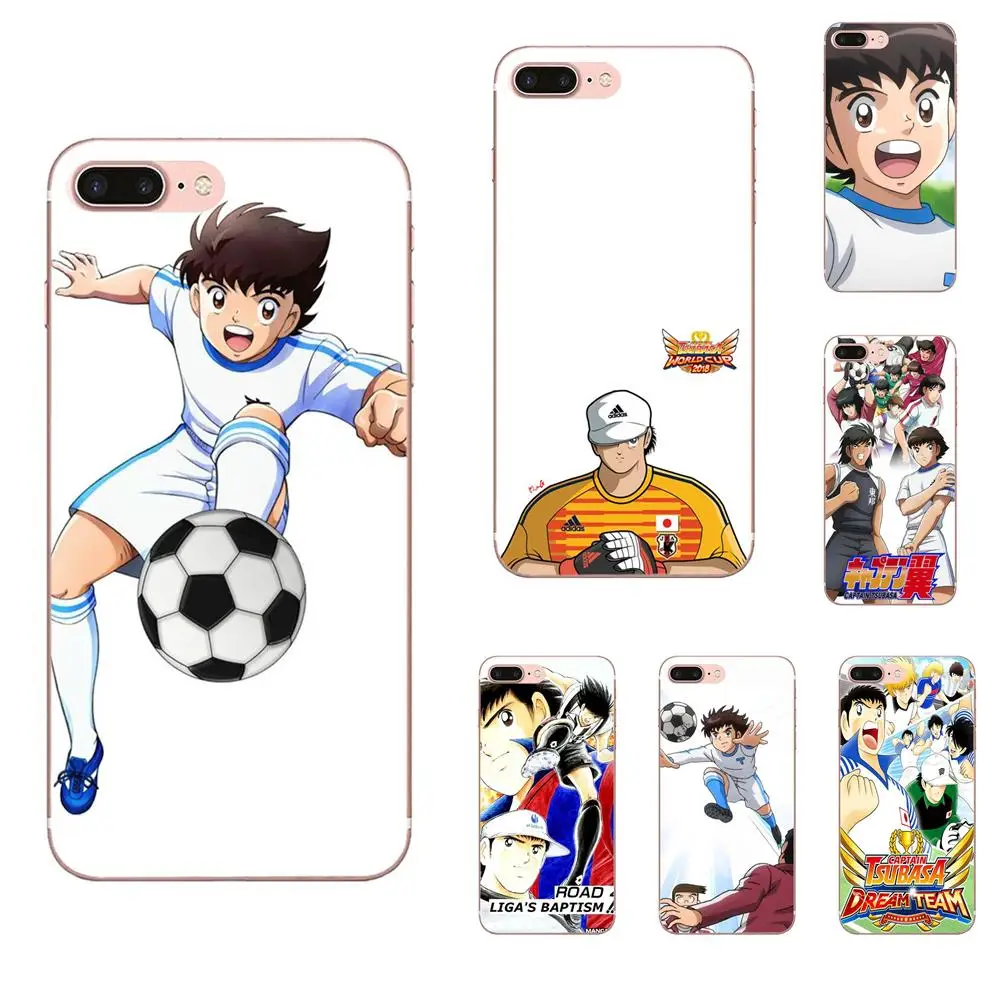 Мягкий силикагель Captain Tsubasa Ozora Genzo футбол для Samsung Galaxy Note 5 8 9 S3 S4 S5 S6 S7 S8 S9 S10 mini Edge Plus