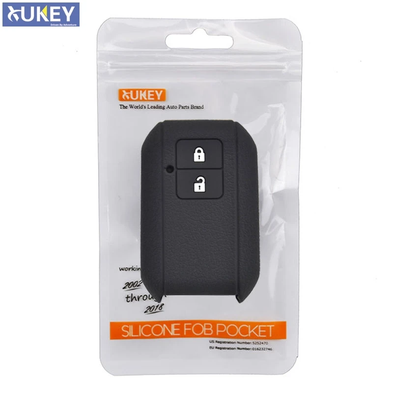 

Silicone Car Remote Key Cover Case For Suzuki Swift 2017 2018 Skin Fob Shell Holder 2 Button