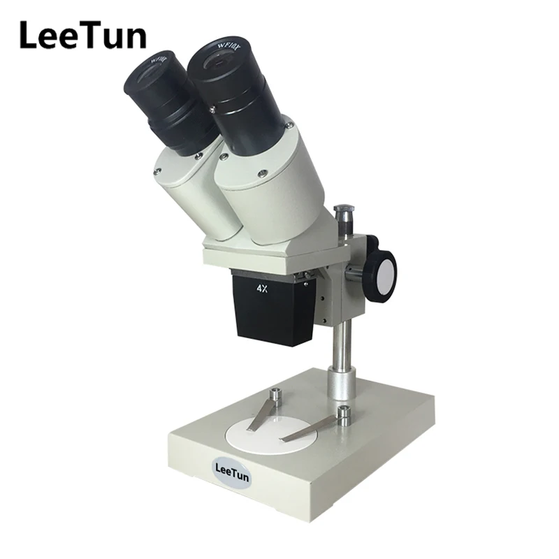 

40x Optical Stereo Microscope Binocular for repair cell phone Mobile Phone and PCB Inspection with WF10X Eyepiece 4x Objective
