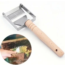 1 шт. два в одном нож для резки меда вилка для меда нож пасечный инструмент для пчеловодства инструменты игольчатая лопатка из нержавеющей стали