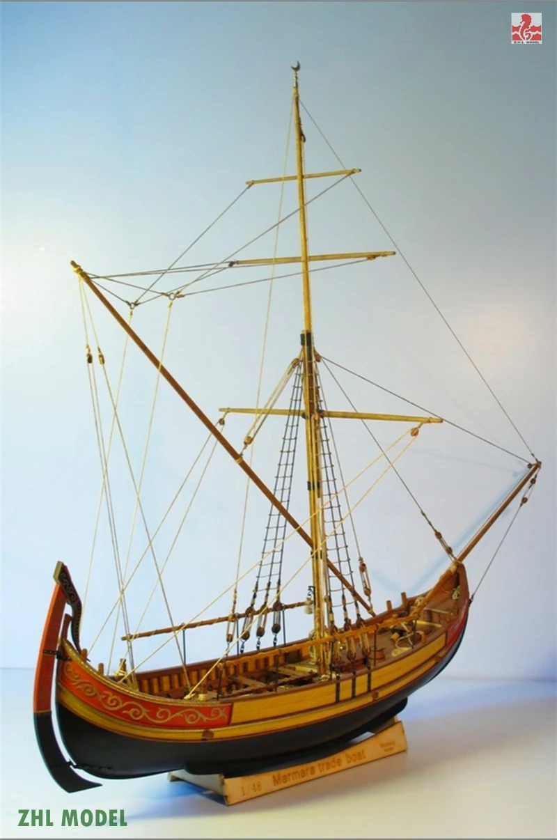 ZHL Marmara торговая лодка модель корабль дерево