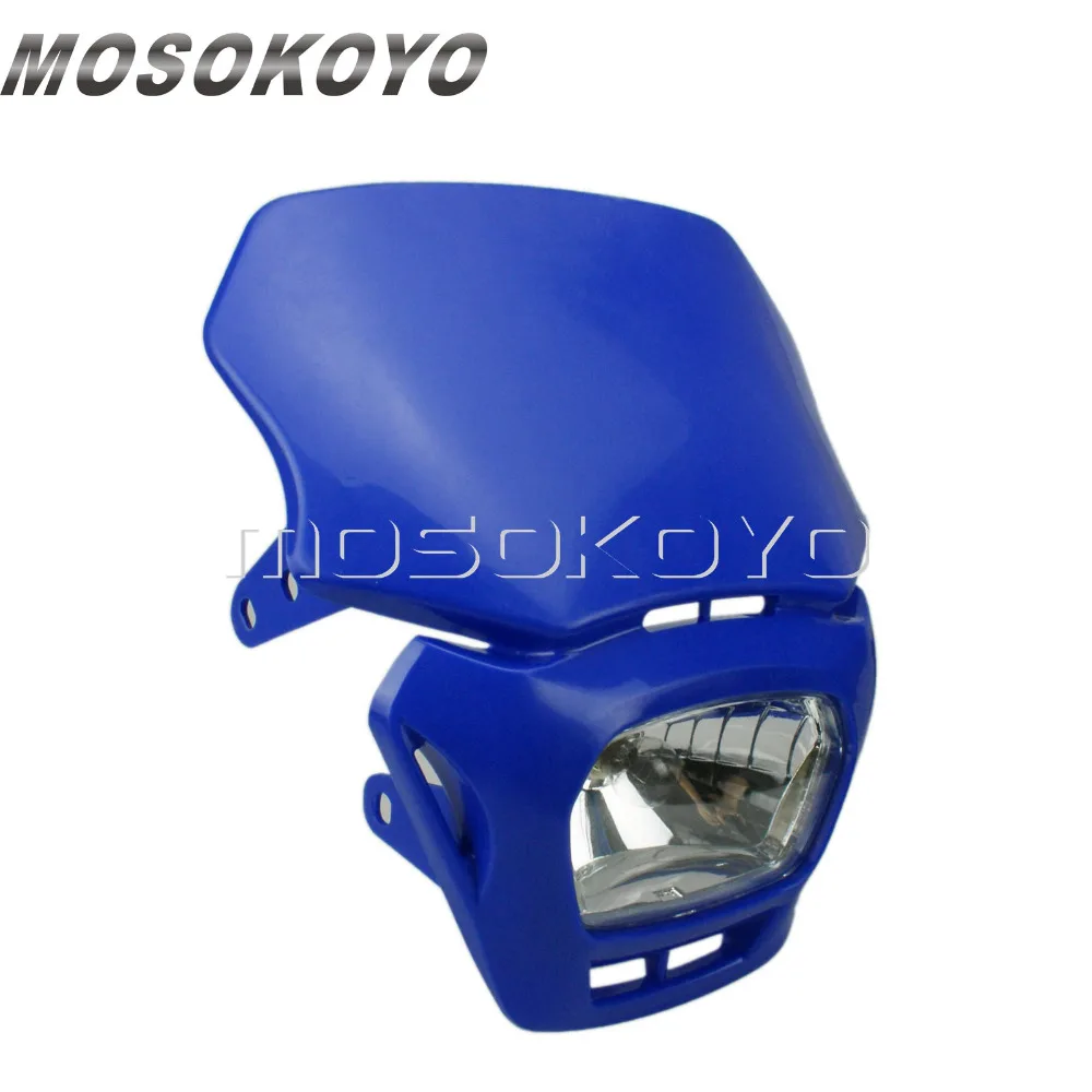 Синяя фара для мотокросса MX Enduro гоночная Yamaha WR TTR 250 450| |