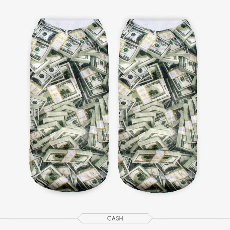 

RUNNING CHICK cash printing boat socks for kids cheap stuff