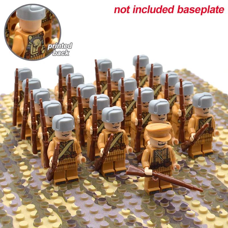 

21pcs/set Blocks Military wwii ww2 Red army Soviet Soliders 2018 new set compatible Building Block Toys