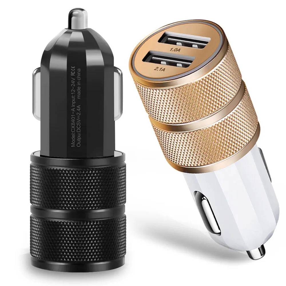 2Pack Dual USB Smart Quick Charge Car Charger Car Charger For Mobile
