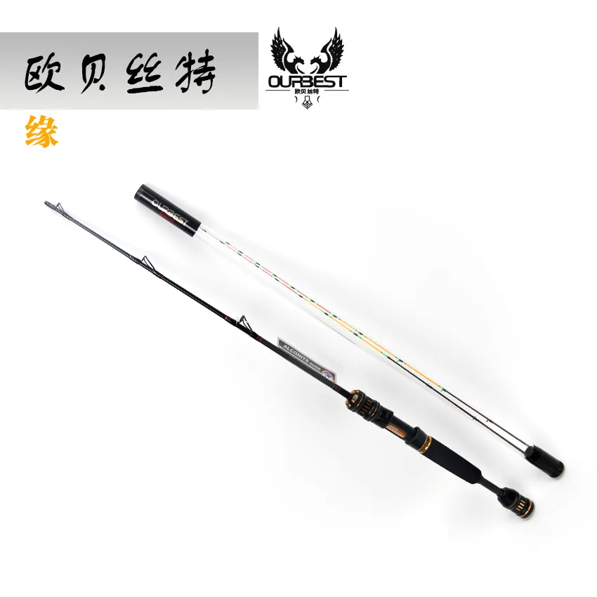 Ourbest Fuji guide ring micro lead pole raft fishing rod boat fishing rod Stem raft rod two tips Wholesale Sports & Entertainment