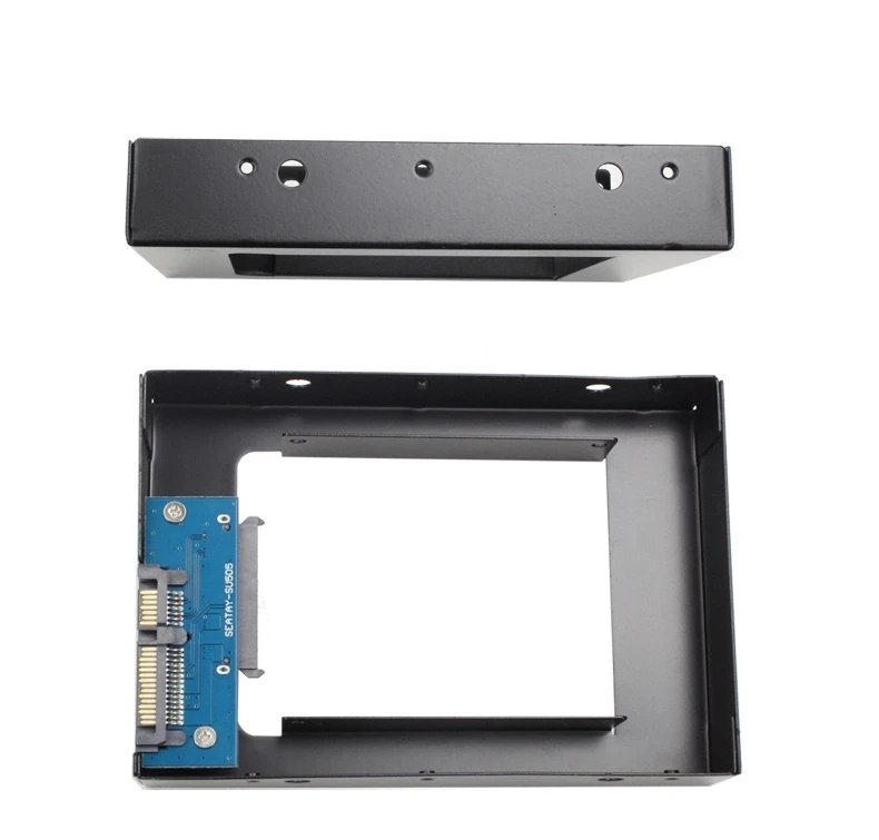 

2.5" to 3.5" SATA SSD HDD Converter Tray Caddy Hard Drive Enclosure