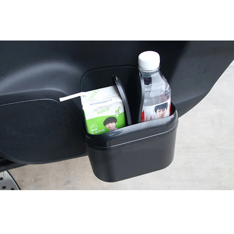 Multifunction Car Trash Bin Garbage Box Car Seat Back Storage Box