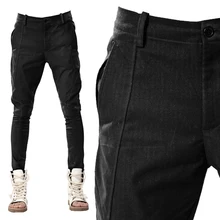 Мужские шаровары, Повседневные Удобные брюки, мужское трико-леггинсы, тонкие конические брюки,, высокое качество