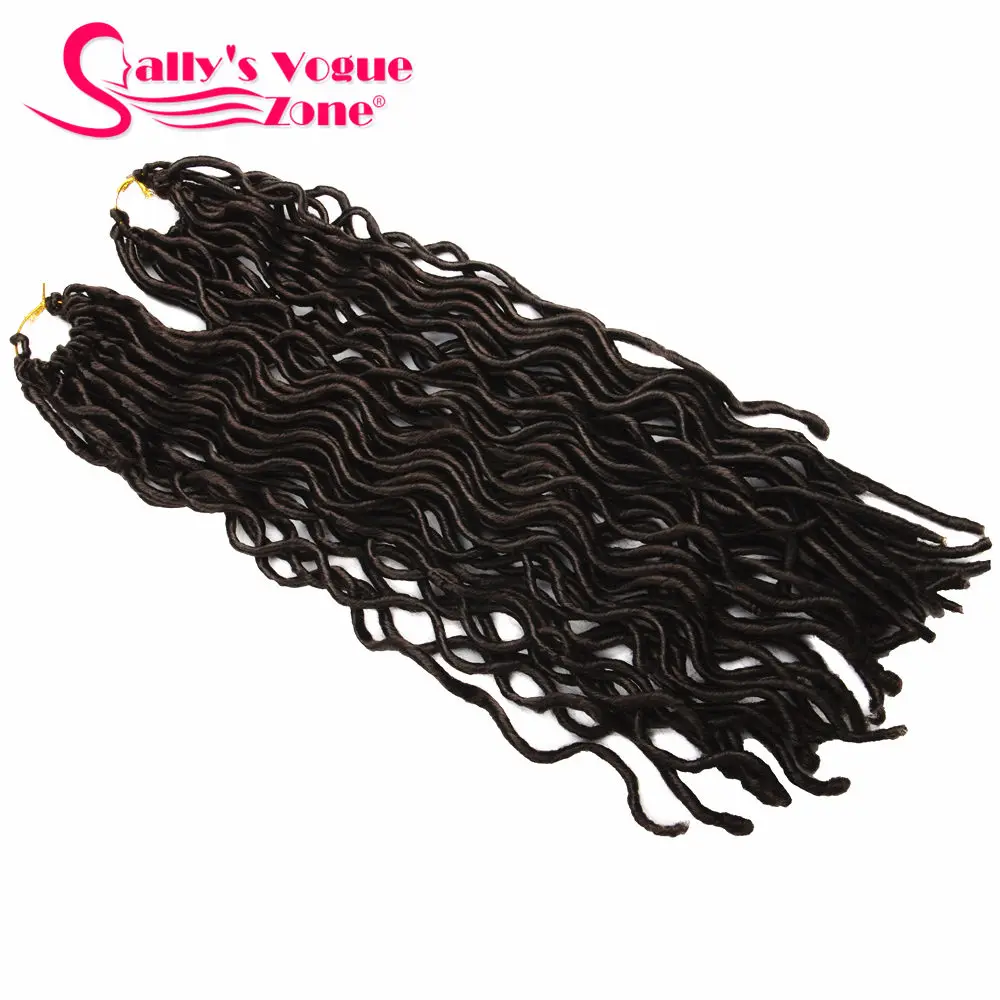 6 упаковок 24 пряди/упаковка 10 18 дюймов 8 цветов Faux locs Curly синтетические жгуты для вплетания волос удлинители замки ошибка черный