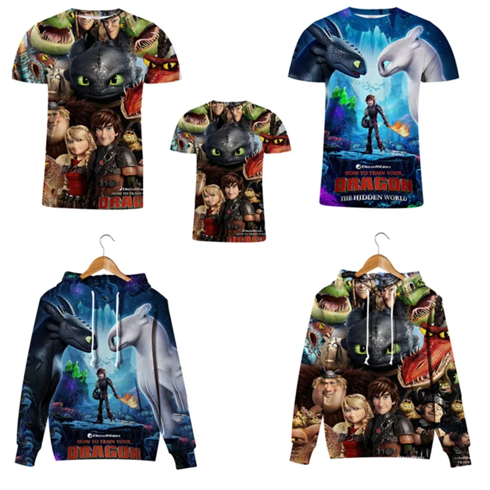 

Cosplay Hot How to Train Your Dragon 3 Hiccup Costumes Hiccup 3D Print Toothless Hoodie Sweatshirts Light Fury Hoodies Jackets