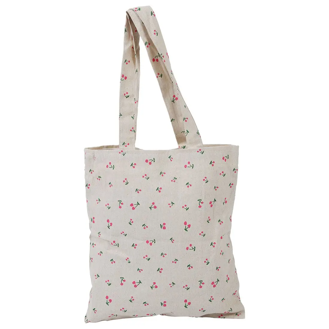 

2X Cherry Pattern Fluid Systems Canvas Bag