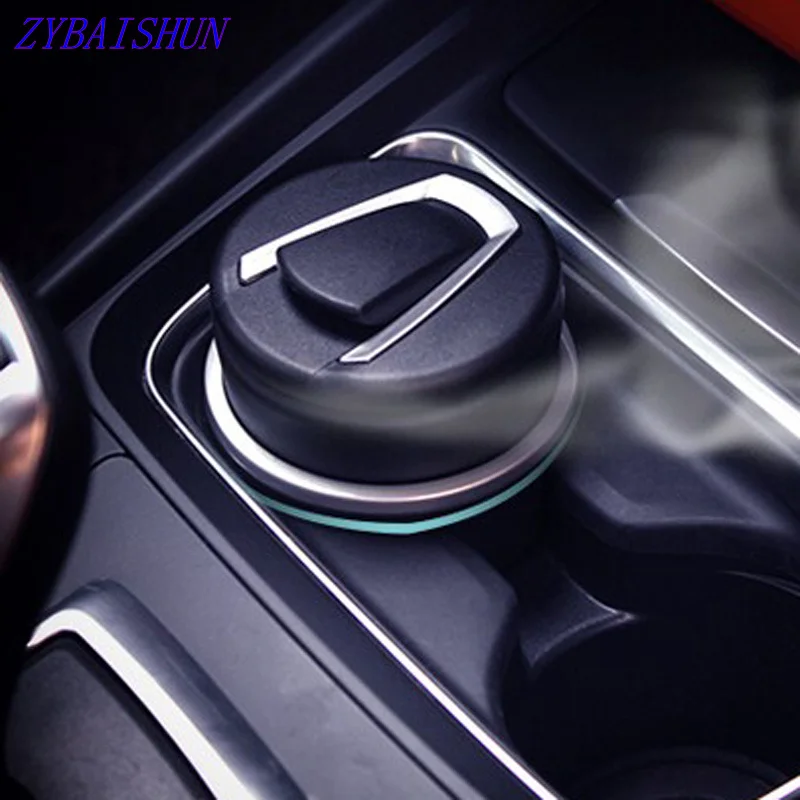 

High Quality Car Ash Tray Ashtray Storage Cup with Blue LED Light for Audi A-series C-series S-series SQ-series RS-series Q3 Q5