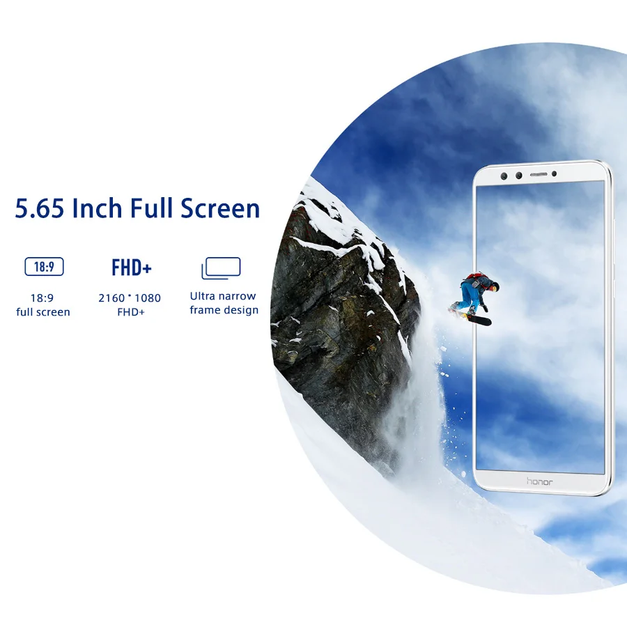 Глобальная прошивка Honor 9 Lite 5 65 &quot4 ГБ ОЗУ 64 Гб ПЗУ Kirin 659 Восьмиядерный Android 8 0