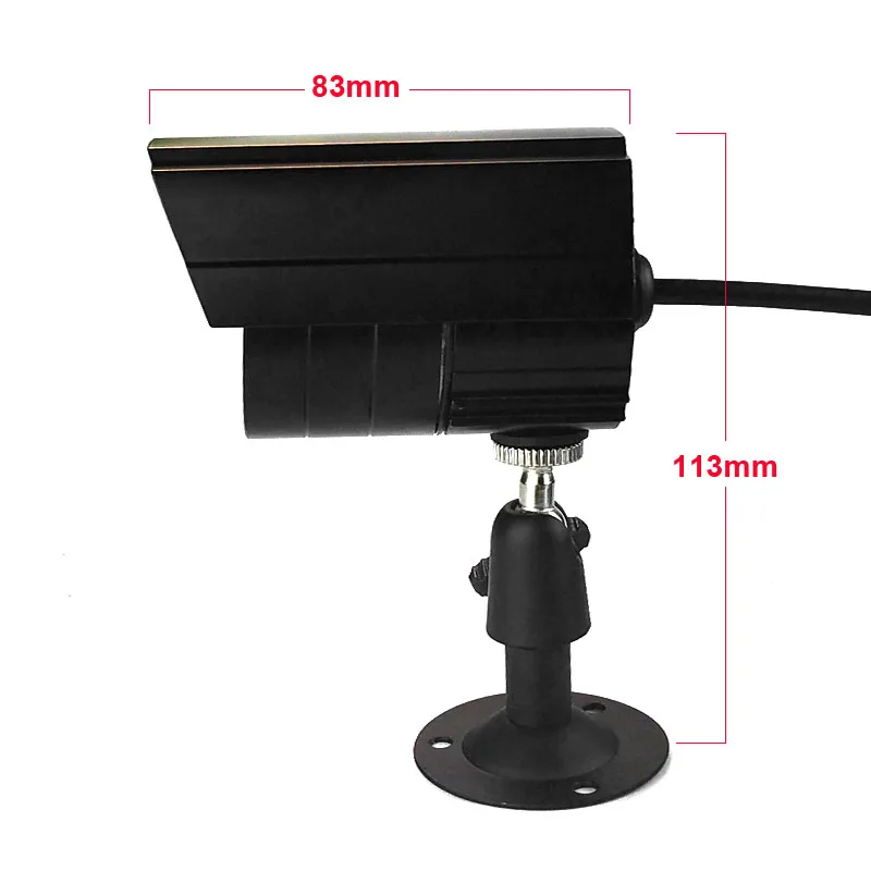  Metal Housing Wide View HD 700TVL CMOS Color Night Vision IR-cut Filter 24 LED waterproof IR Camera - 32933230392