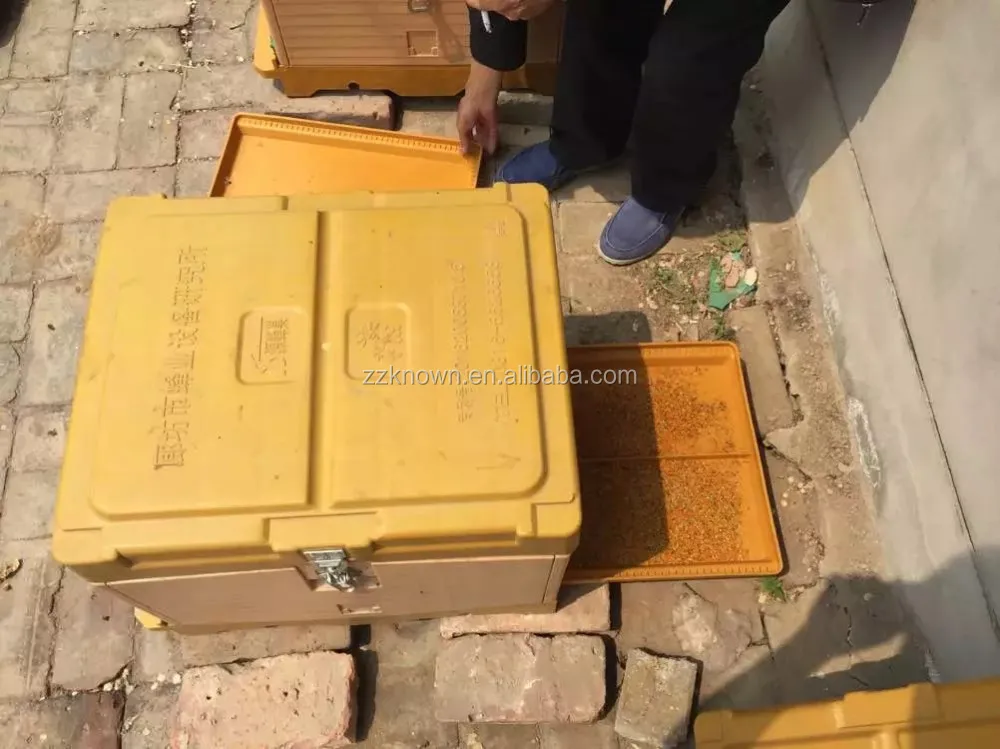 Полный пластиковый материал мед улей для пчеловода