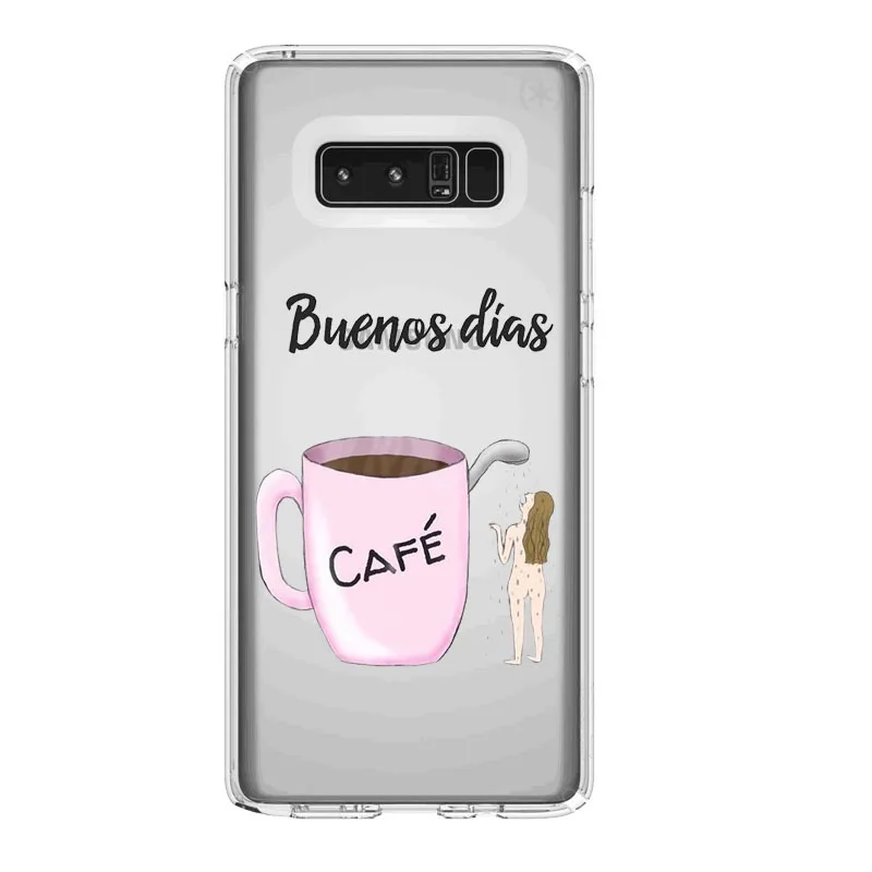 VOGUE Queen Princess Girl Female boss coffee мягкий тпу чехол для телефона Samsung S5 S10 S10LITE S8 S9 S9PIUS S7EDGE S6