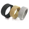 Modern stainless steel mesh belt ring for men's jewelry mesh belt mesh cell ring Anillos Mujer Bague Anel Bague Aneis ► Photo 2/5