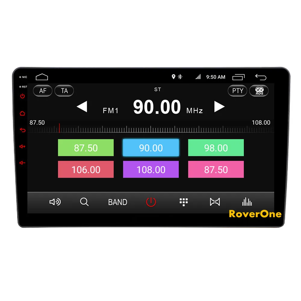 Excellent RoverOne Android 9.0 Car Multimedia System For Hyundai Azera 2006 - 2010 Octa Core 4G+32G Radio GPS Navigation DSP Player 8